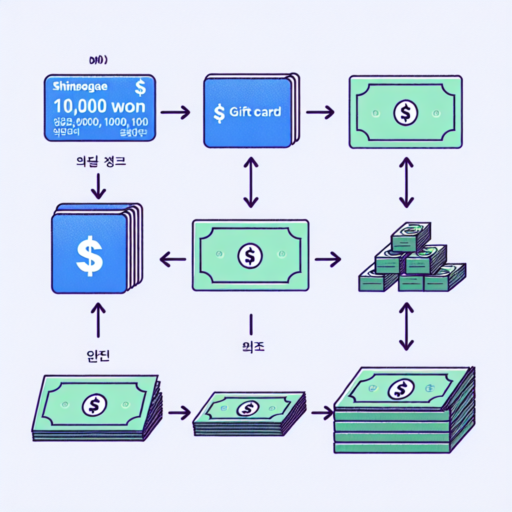 신세계상품권 1만원권 현금화 하는 방법