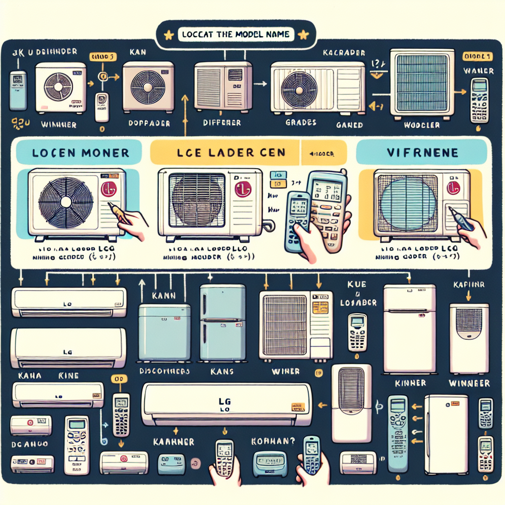 LG 에어컨 모델명 보는 방법 (등급별 차이, 칸과 위너 차이)