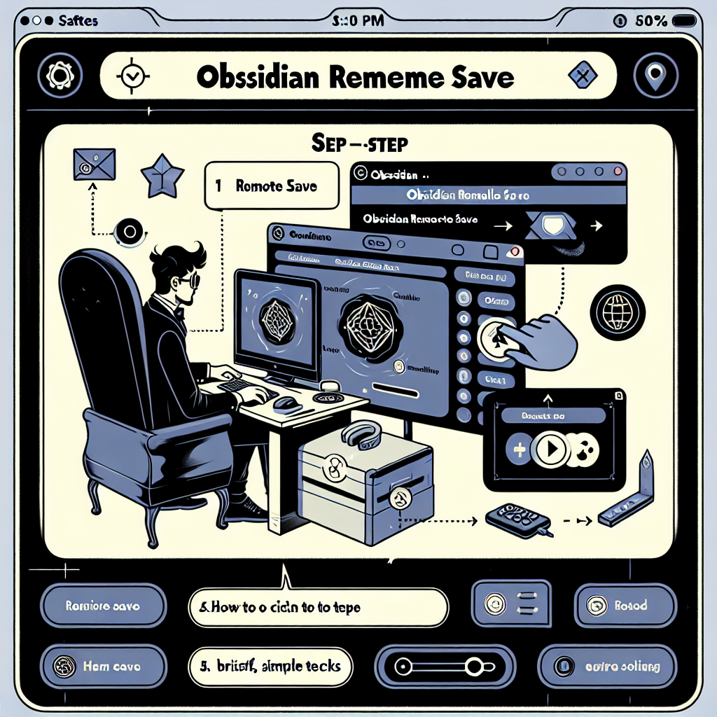 옵시디언 동기화 설정 방법 (Obsidian Remotely Save)