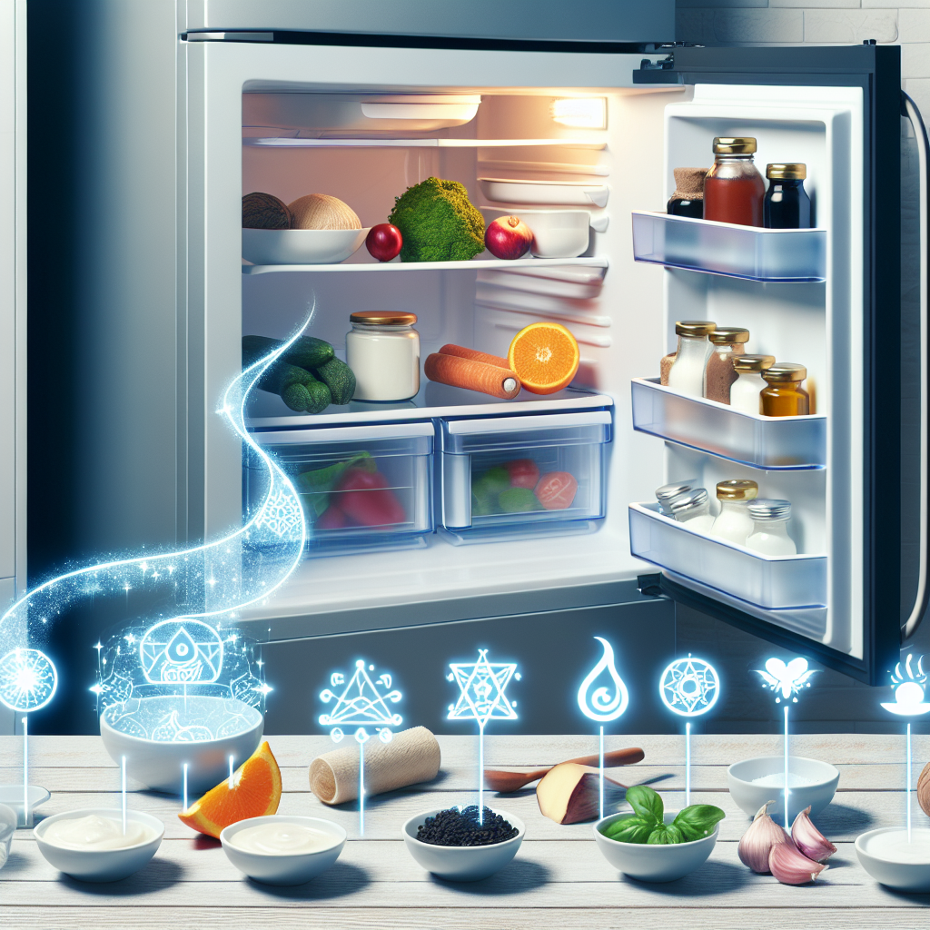 냉장고 냄새 10초 만에 사라지는 마법의 재료
