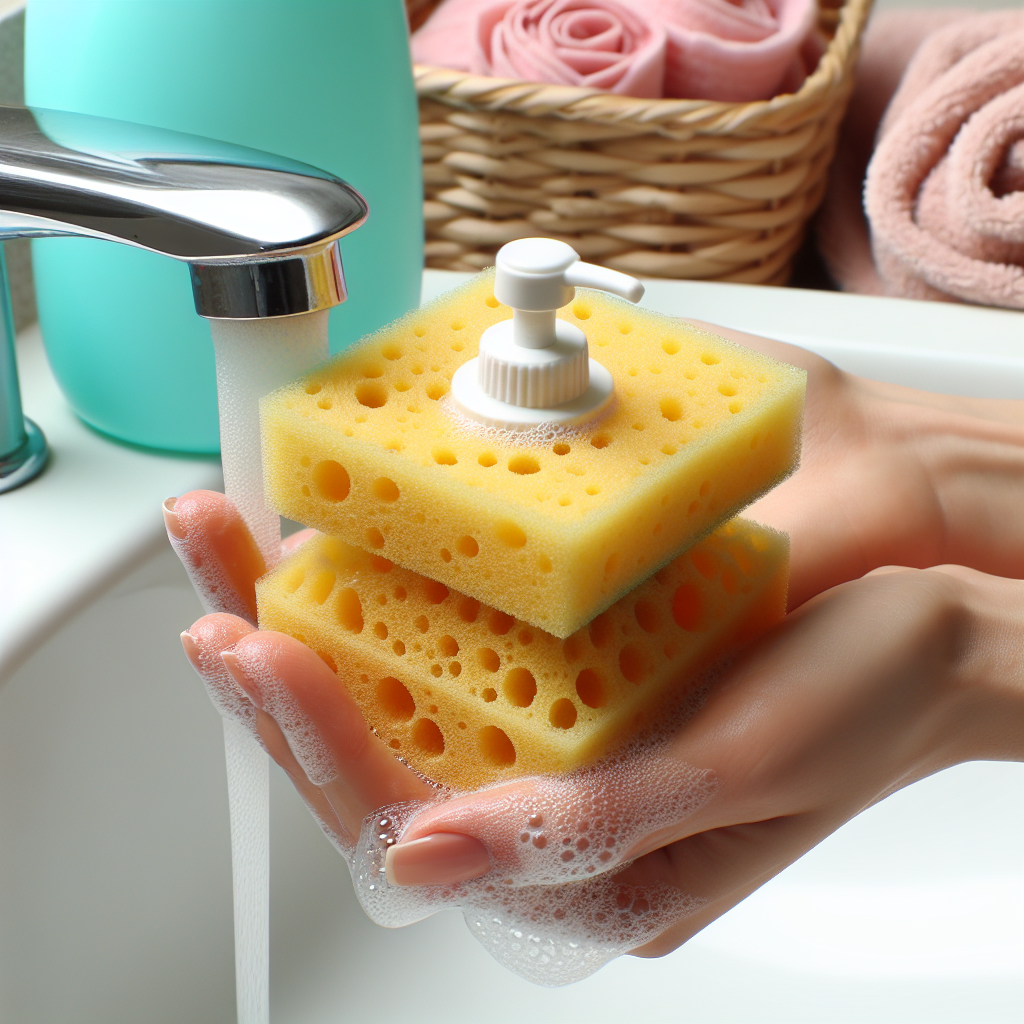 수세미가 하루종일 뽀송해지는 건조 꿀팁 수세미가 하루종일 뽀송해지는 건조 꿀팁