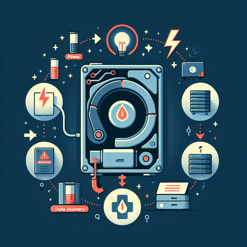 외장하드 전원불량 복구｜LED 불 안 켜질 때 데이터 복구 사례