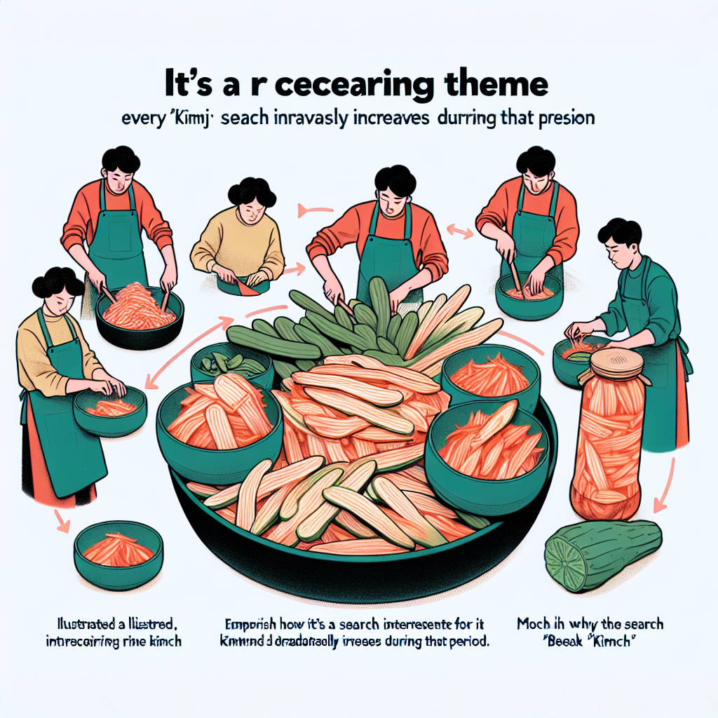 백김치 담그는 방법, 김장철마다 검색이 폭증하는 이유