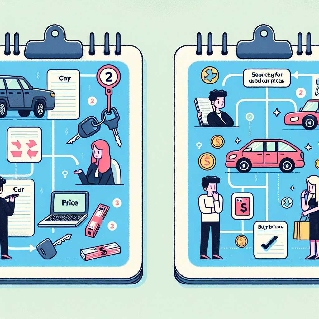 중고차 시세 조회, 팔 때와 살 때 검색 의도가 다른 이유