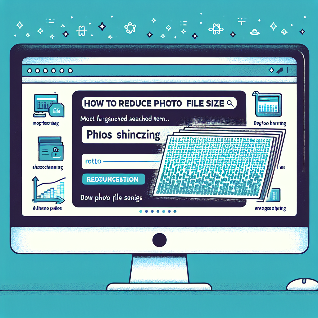 사진 용량 줄이기, 전송 직전에 가장 많이 검색되는 말